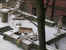 Back Yard of Milchhof Berlin